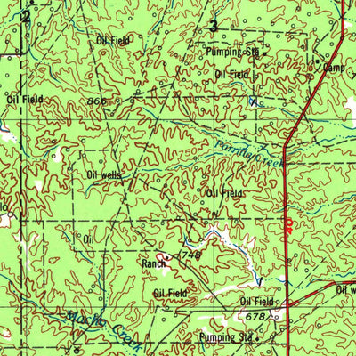 United States Geological Survey Laredo, TX (1956, 250000-Scale) digital map