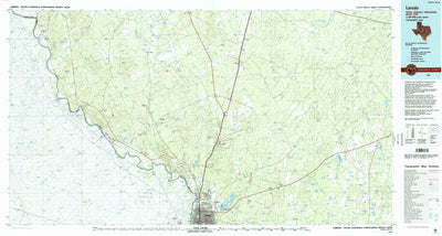 United States Geological Survey Laredo, TX (1985, 100000-Scale) digital map