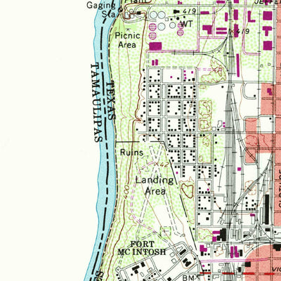 United States Geological Survey Laredo West, TX (1965, 24000-Scale) digital map