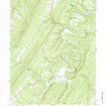 United States Geological Survey Largent, WV (1973, 24000-Scale) digital map