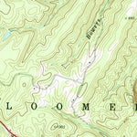 United States Geological Survey Largent, WV (1973, 24000-Scale) digital map