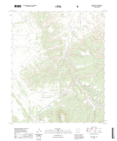 United States Geological Survey Largo Mesa, NM (2023, 24000-Scale) digital map