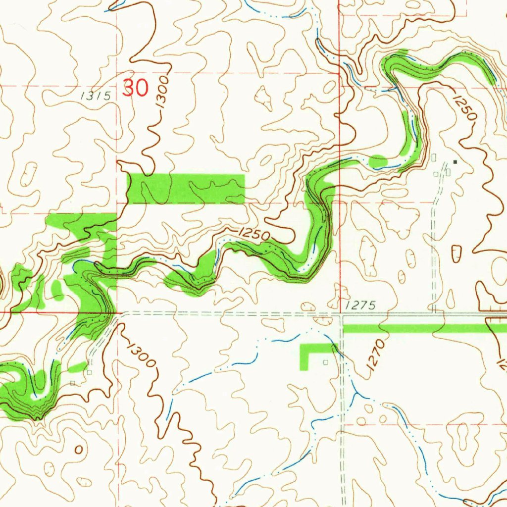 Larimore SW, ND (1963, 24000-Scale) Map by United States Geological ...