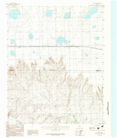 United States Geological Survey Lark, TX (1983, 24000-Scale) digital map