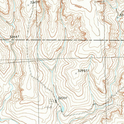 United States Geological Survey Lark, TX (1983, 24000-Scale) digital map