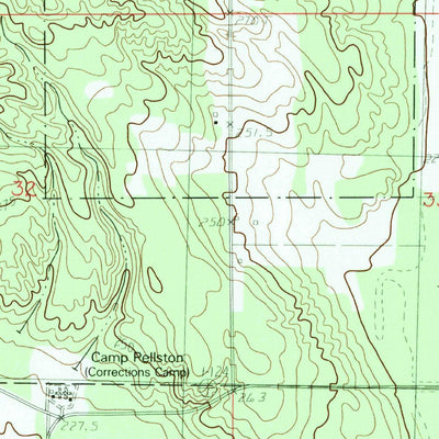 United States Geological Survey Larks Lake, MI (1982, 25000-Scale) digital map