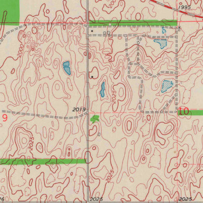 United States Geological Survey Larned, KS (1970, 24000-Scale) digital map