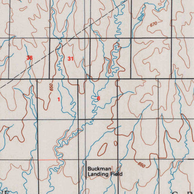 United States Geological Survey Larned, KS (1985, 100000-Scale) digital map