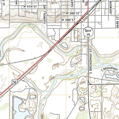 United States Geological Survey Larned, KS (2022, 24000-Scale) digital map