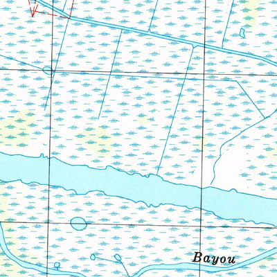 United States Geological Survey Larose, LA (1998, 24000-Scale) digital map