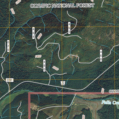 United States Geological Survey Larsen Creek, WA (2011, 24000-Scale) digital map
