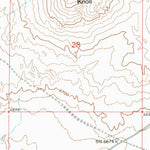 United States Geological Survey Larsen Knoll, WY (1960, 24000-Scale) digital map