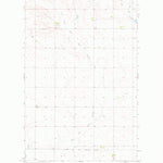 United States Geological Survey Larslan NW, MT (1973, 24000-Scale) digital map