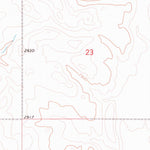 United States Geological Survey Larslan NW, MT (1973, 24000-Scale) digital map