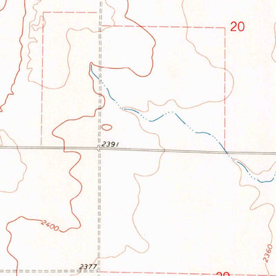 United States Geological Survey Larson School, MT (1966, 24000-Scale) digital map