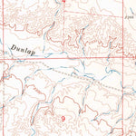 United States Geological Survey Larson School, MT (1966, 24000-Scale) digital map