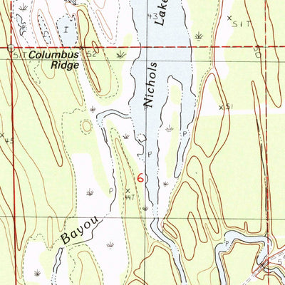 United States Geological Survey Larto Lake South, LA (1982, 24000-Scale) digital map