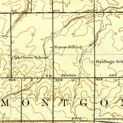 United States Geological Survey Larue, OH (1915, 62500-Scale) digital map