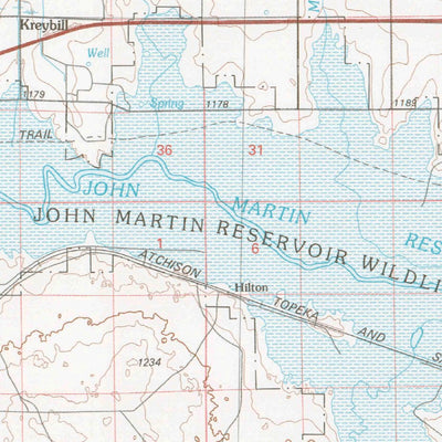 United States Geological Survey Las Animas, CO (1981, 100000-Scale) digital map