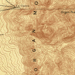 United States Geological Survey Las Cruces, NM-TX (1891, 125000-Scale) digital map
