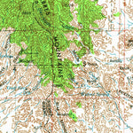 United States Geological Survey Las Cruces, NM-TX (1955, 250000-Scale) digital map