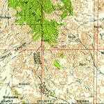 United States Geological Survey Las Cruces, NM-TX (1958, 250000-Scale) digital map