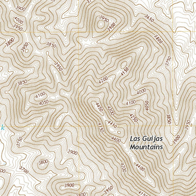 United States Geological Survey Las Guijas, AZ (2021, 24000-Scale) digital map