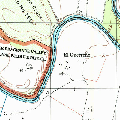 United States Geological Survey Las Milpas, TX (2002, 24000-Scale) digital map