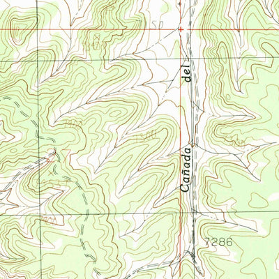 United States Geological Survey Las Nutrias, NM (1983, 24000-Scale) digital map