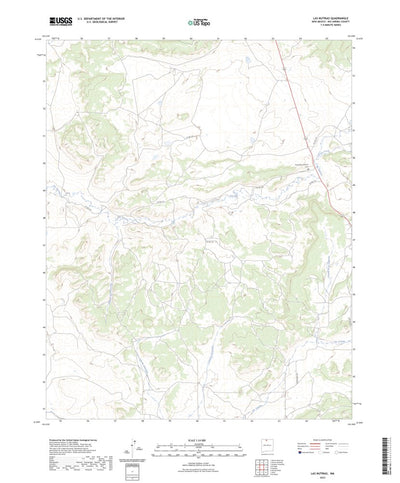 United States Geological Survey Las Nutrias, NM (2023, 24000-Scale) digital map