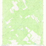 United States Geological Survey Las Ovejas Creek, TX (1980, 24000-Scale) digital map