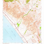 United States Geological Survey Las Pulgas Canyon, CA (1948, 24000-Scale) digital map