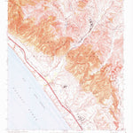 United States Geological Survey Las Pulgas Canyon, CA (1968, 24000-Scale) digital map