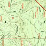 United States Geological Survey Las Tablas, NM (1995, 24000-Scale) digital map