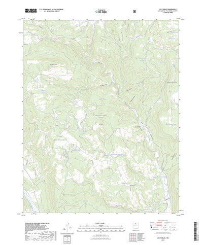 United States Geological Survey Las Tablas, NM (2023, 24000-Scale) digital map