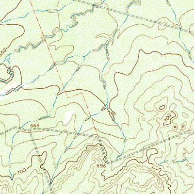 United States Geological Survey Las Tiendas, TX (1965, 24000-Scale) digital map