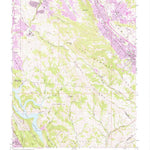 United States Geological Survey Las Trampas Ridge, CA (1959, 24000-Scale) digital map