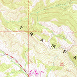 United States Geological Survey Las Trampas Ridge, CA (1959, 24000-Scale) digital map