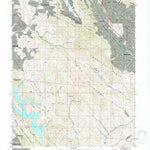 United States Geological Survey Las Trampas Ridge, CA (1993, 24000-Scale) digital map