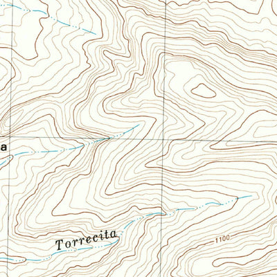 United States Geological Survey Las Vegas De Los Ladrones SW, TX (1983, 24000-Scale) digital map