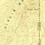 United States Geological Survey Las Vegas E, NV-AZ (1893, 250000-Scale) digital map