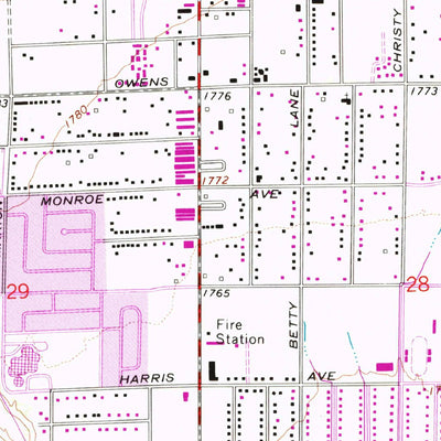 United States Geological Survey Las Vegas NE, NV (1967, 24000-Scale) digital map