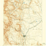 United States Geological Survey Las Vegas, NM (1889, 125000-Scale) digital map