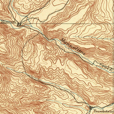 United States Geological Survey Las Vegas, NM (1893, 125000-Scale) digital map