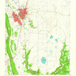 United States Geological Survey Las Vegas, NM (1963, 24000-Scale) digital map