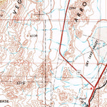 United States Geological Survey Las Vegas, NV-AZ-CA (1954, 250000-Scale) digital map