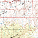 United States Geological Survey Las Vegas, NV-CA (V2, 1986) digital map