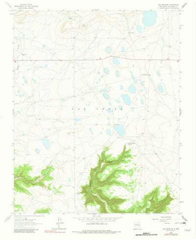 United States Geological Survey Las Vegas SE, NM (1963, 24000-Scale) digital map