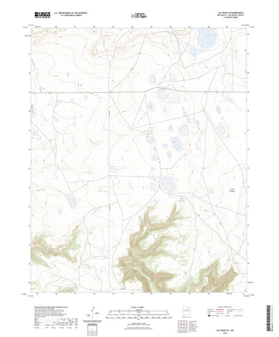 United States Geological Survey Las Vegas SE, NM (2023, 24000-Scale) digital map