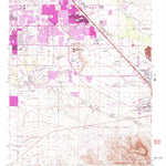 United States Geological Survey Las Vegas SE, NV (1967, 24000-Scale) digital map